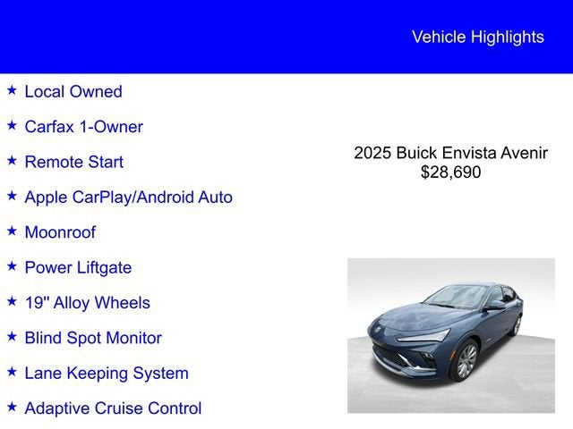 2025 Buick Envista Avenir