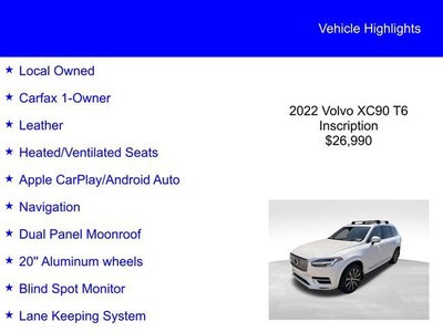 2022 Volvo XC90 Inscription